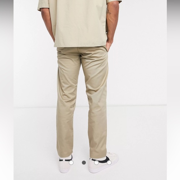 Two Pairs of ASOS Chinos -navy and khaki - Picture 7 of 16